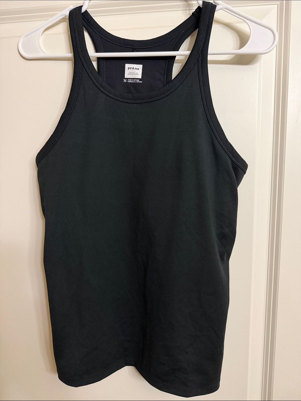 Prana Black Racerback Performance Tank
